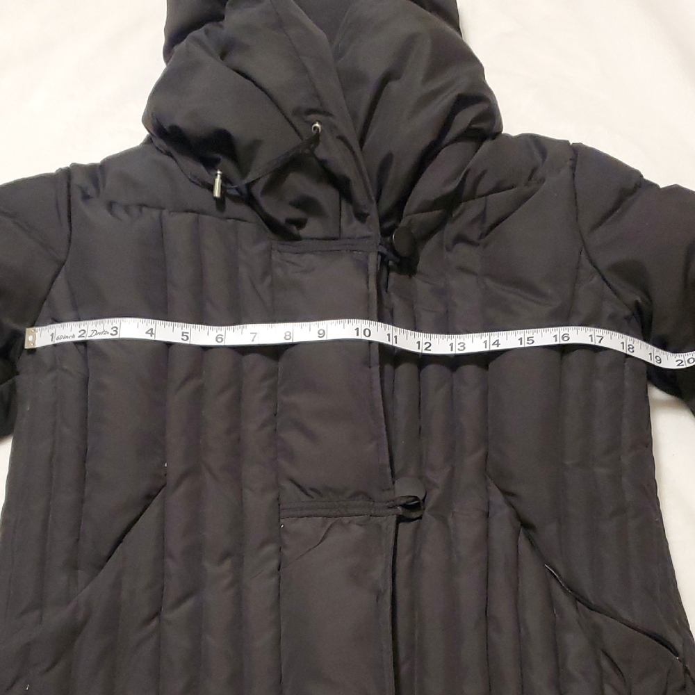 Marvin Richards Black Hooded Puffer Down Jacket - Picture 11 of 13